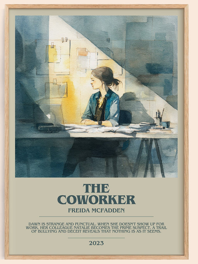 The Coworker Bookish Wall Art by Freida McFadden