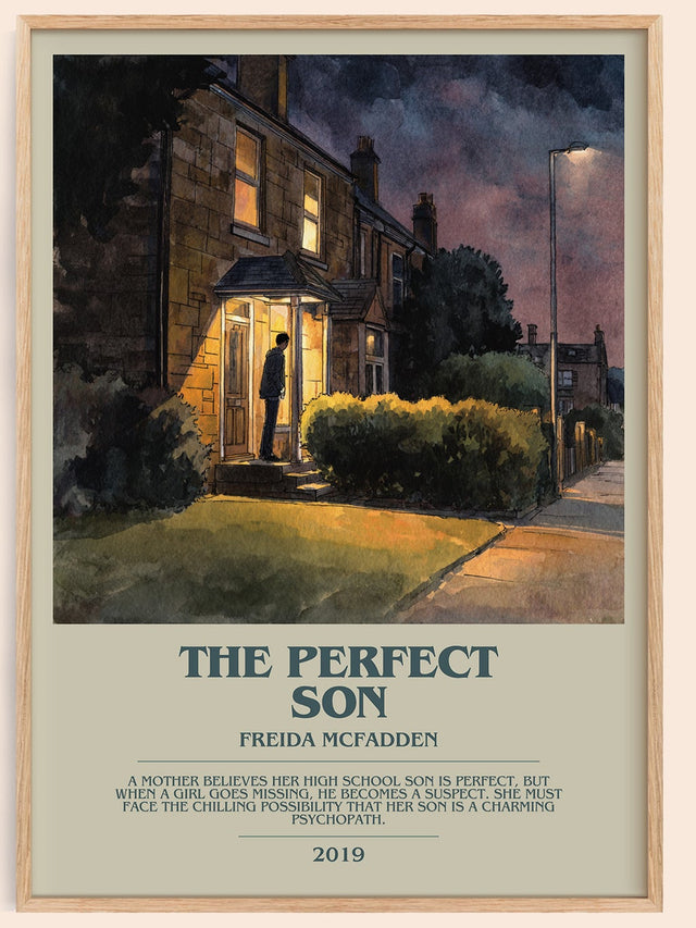 The Perfect Son Bookish Wall Art by Freida McFadden