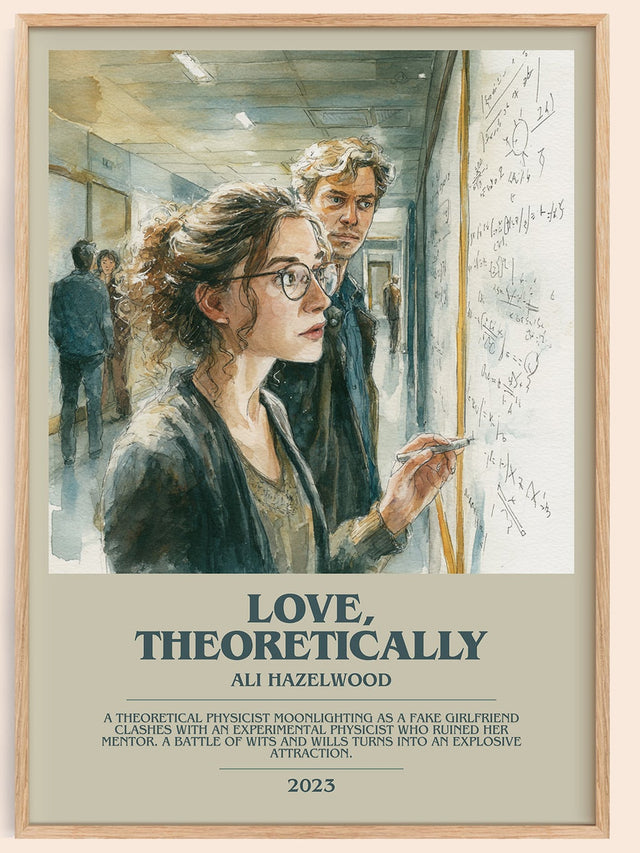 Love, Theoretically Bookish Wall Art by Ali Hazelwood