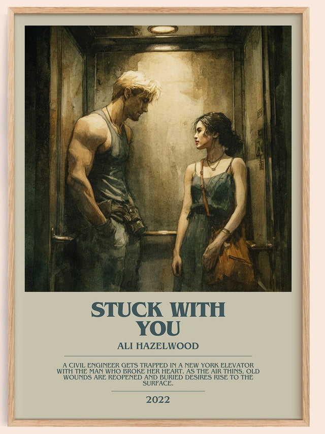 Stuck with You Bookish Wall Art by Ali Hazelwood