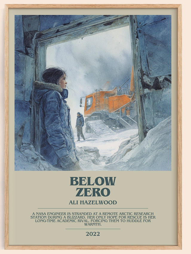 Below Zero Bookish Wall Art by Ali Hazelwood