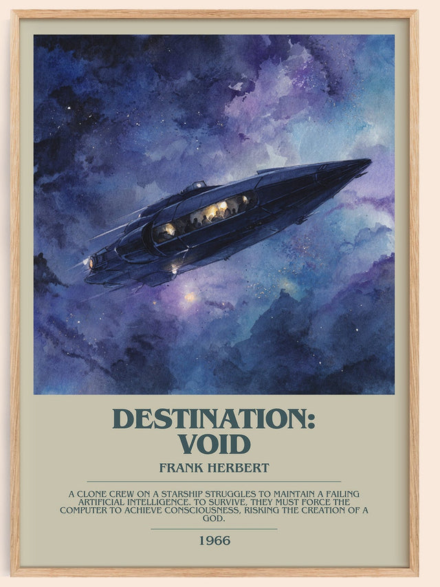 Destination: Void Bookish Wall Art by Frank Herbert