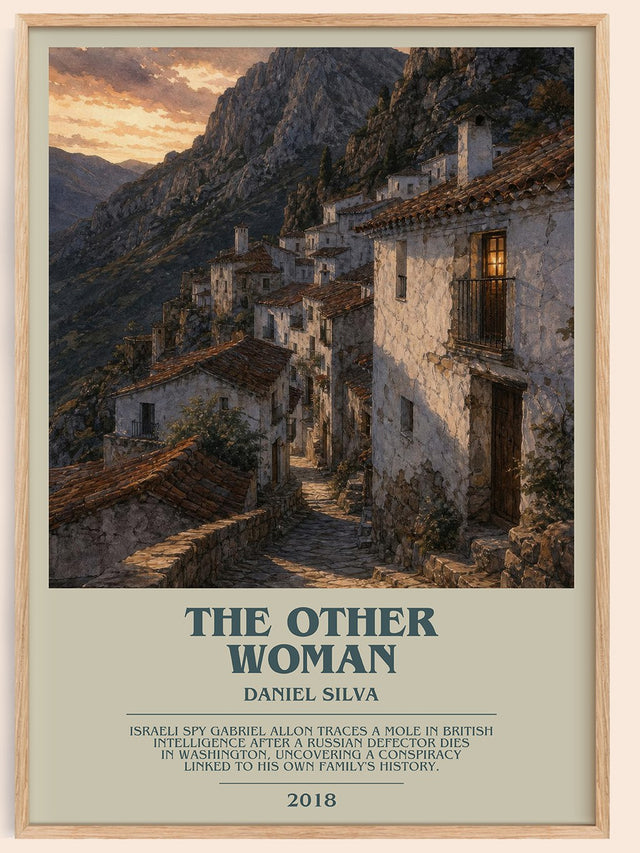 The Other Woman Bookish Wall Art by Daniel Silva