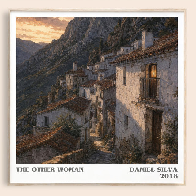The Other Woman Literary Art Print by Daniel Silva