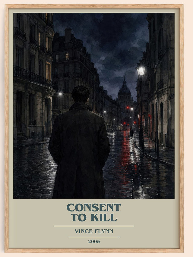 Consent to Kill Book Cover Poster by Vince Flynn