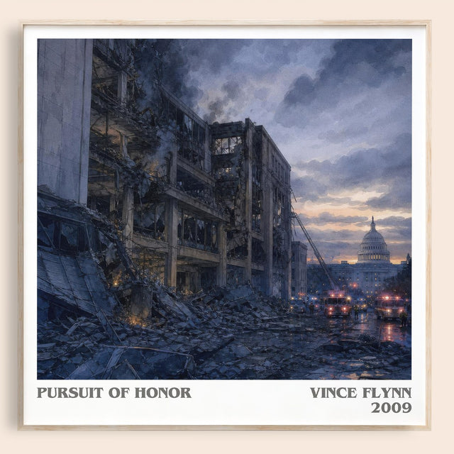 Pursuit of Honor Literary Art Print by Vince Flynn