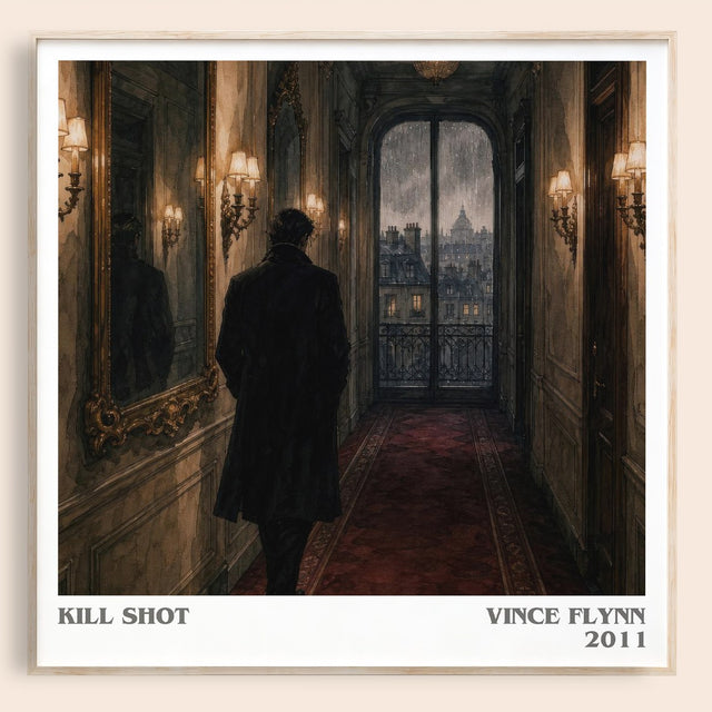 Kill Shot Literary Art Print by Vince Flynn