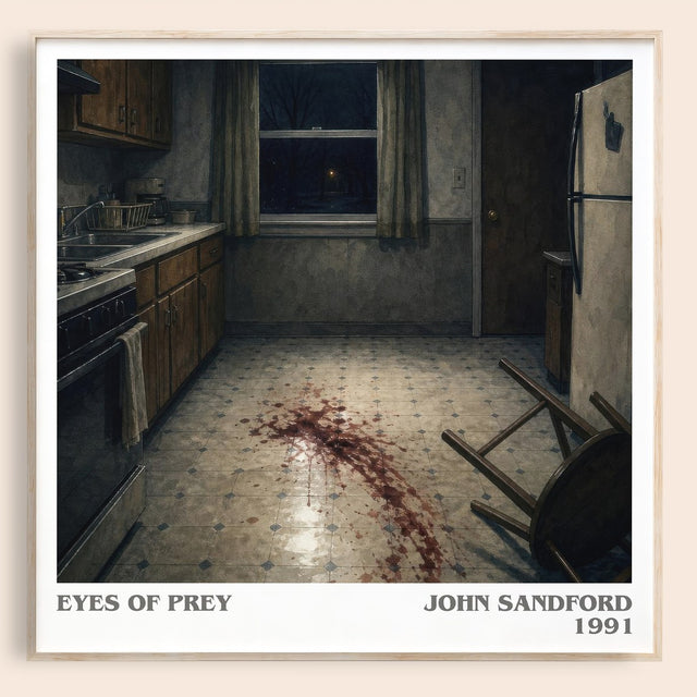 Eyes of Prey Literary Art Print by John Sandford