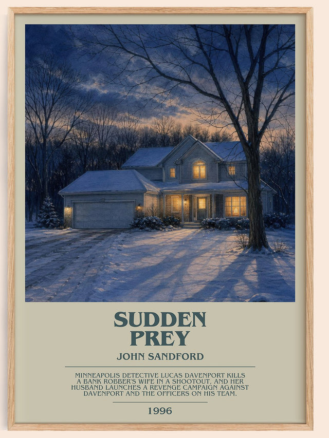 Sudden Prey Bookish Wall Art by John Sandford