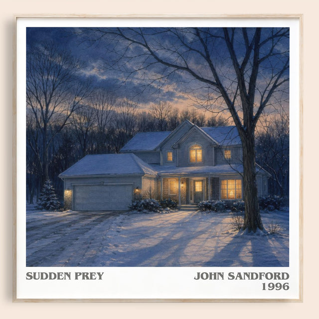 Sudden Prey Literary Art Print by John Sandford