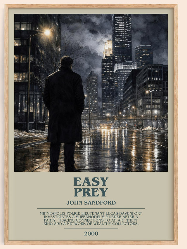 Easy Prey Bookish Wall Art by John Sandford