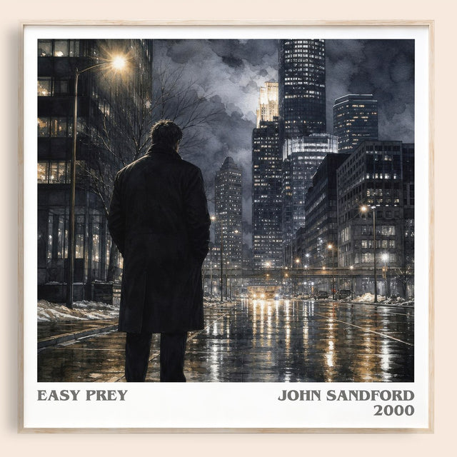 Easy Prey Literary Art Print by John Sandford