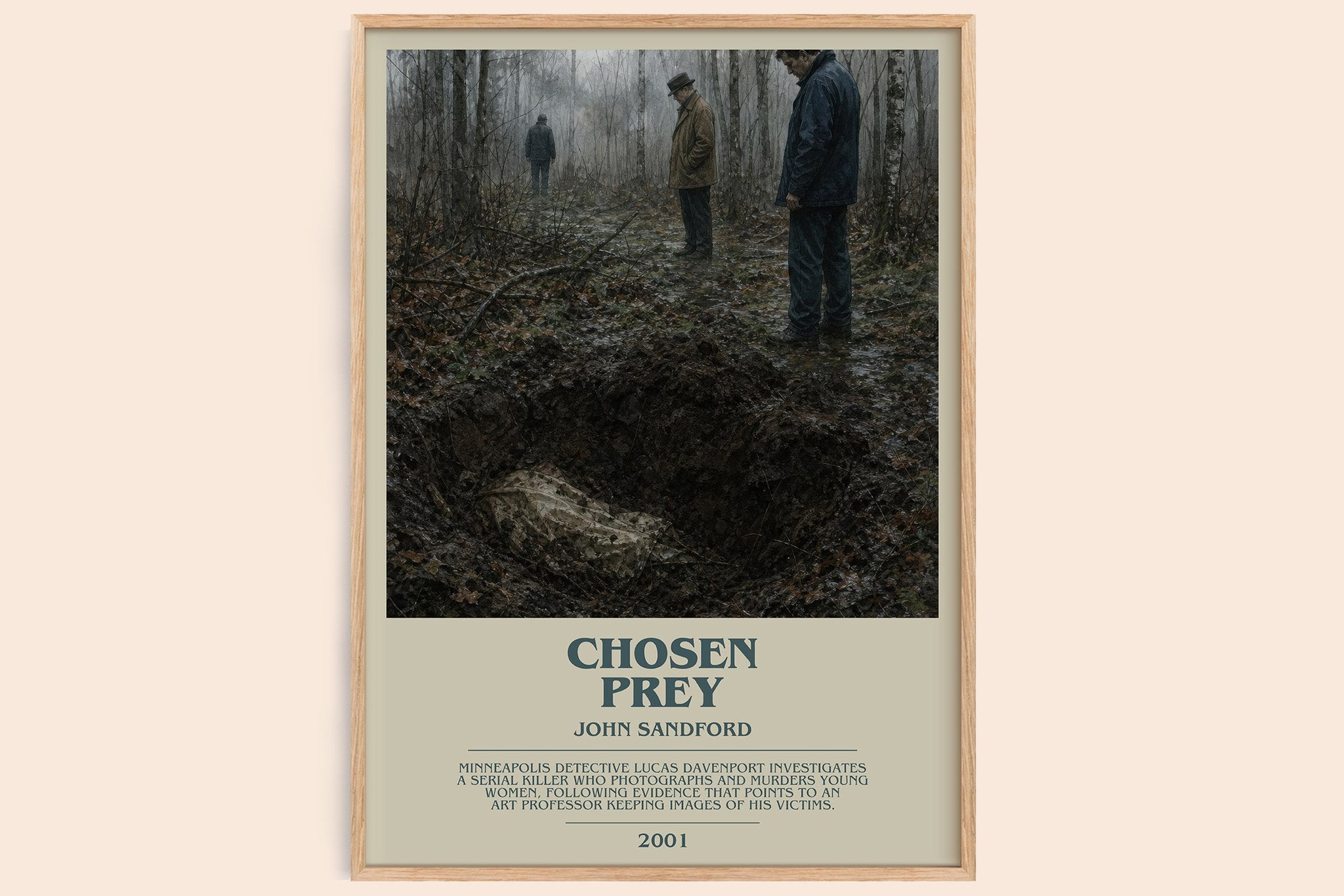 Chosen Prey Bookish Wall Art by John Sandford