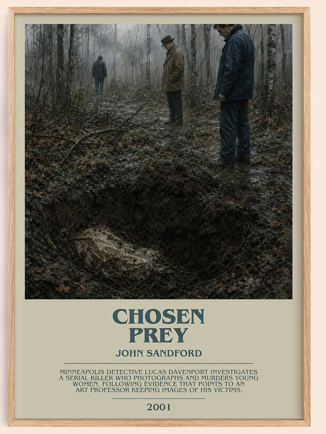 Chosen Prey Bookish Wall Art by John Sandford