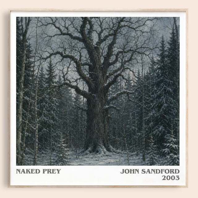 Naked Prey Literary Art Print by John Sandford