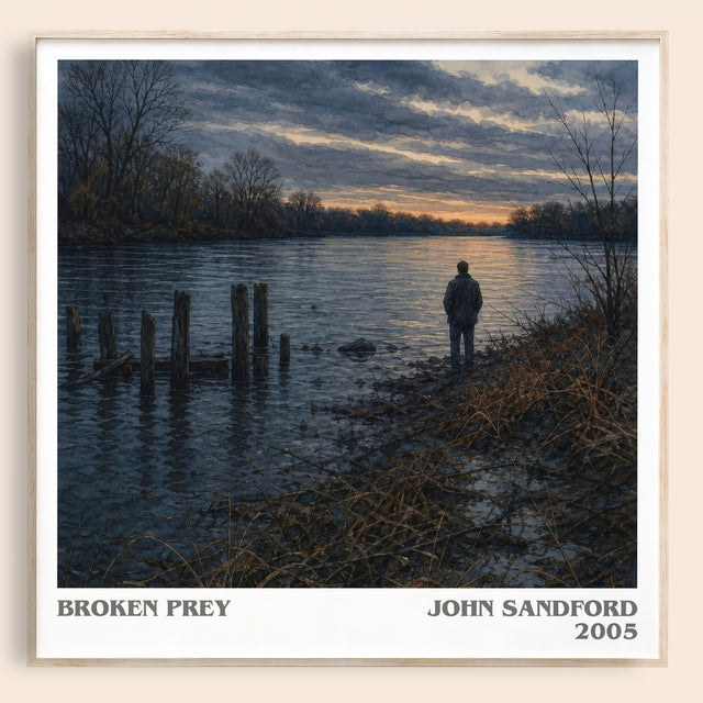 Broken Prey Literary Art Print by John Sandford