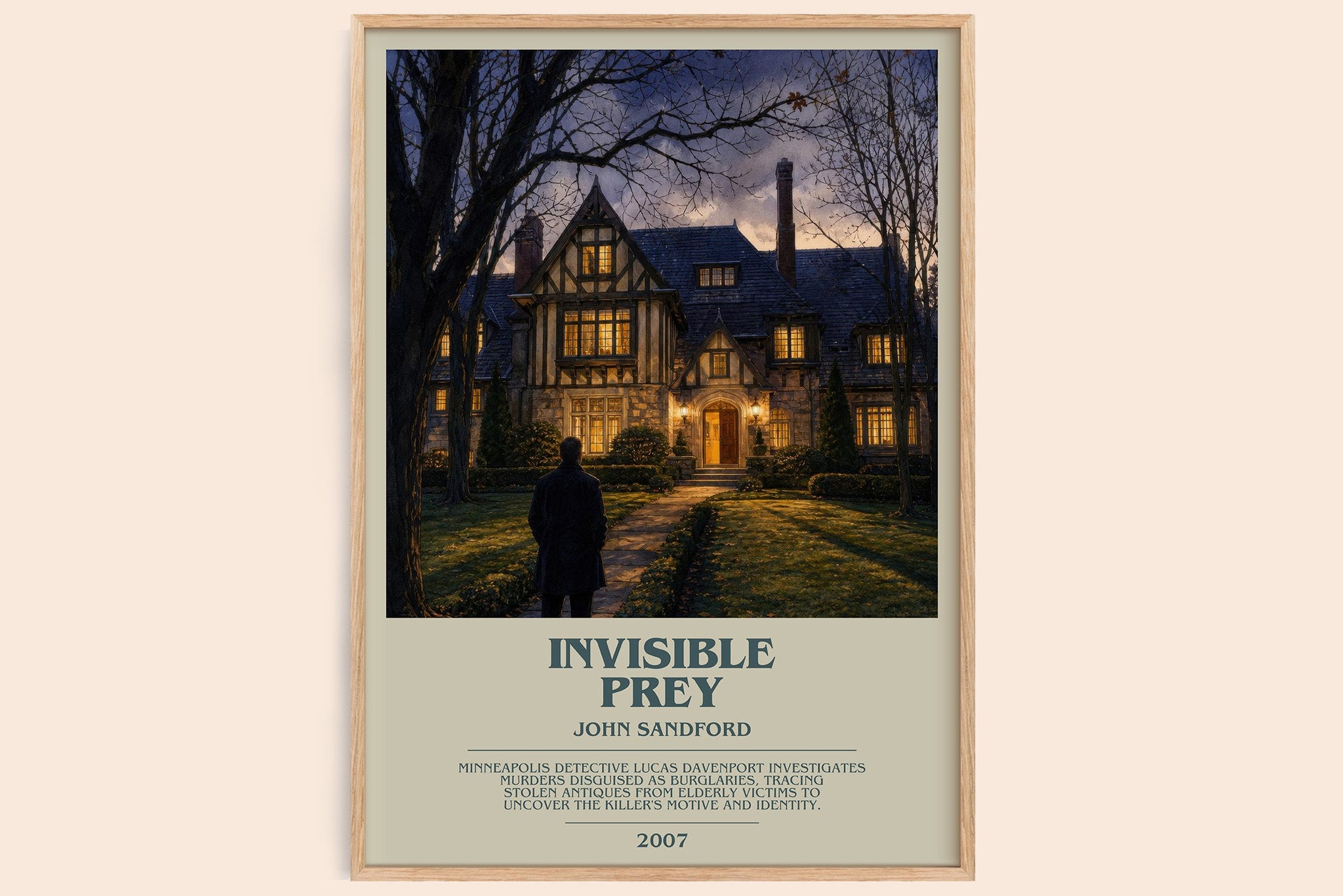Invisible Prey Bookish Wall Art by John Sandford