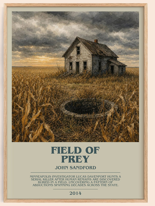 Field of Prey Bookish Wall Art by John Sandford
