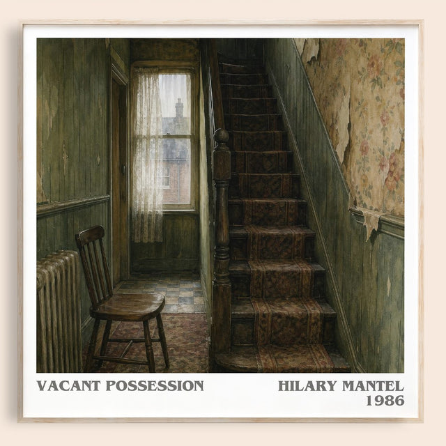 Vacant Possession Literary Art Print by Hilary Mantel