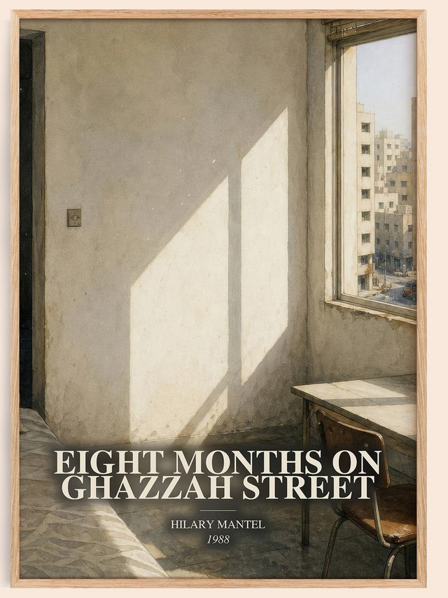 Eight Months on Ghazzah Street Book Watercolour Illustration – H.