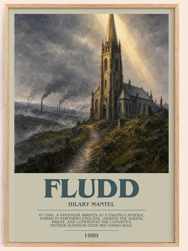 Fludd Bookish Wall Art by Hilary Mantel