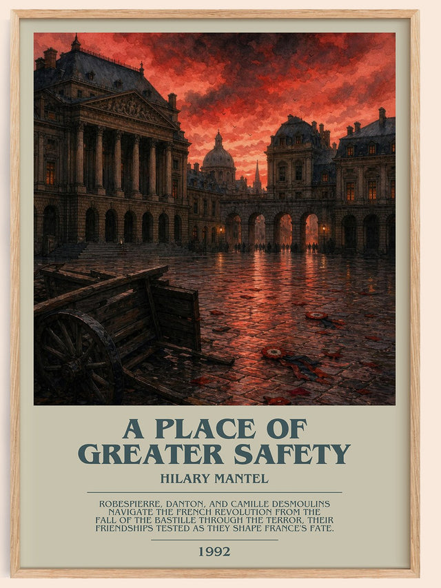 A Place of Greater Safety Bookish Wall Art by Hilary Mantel