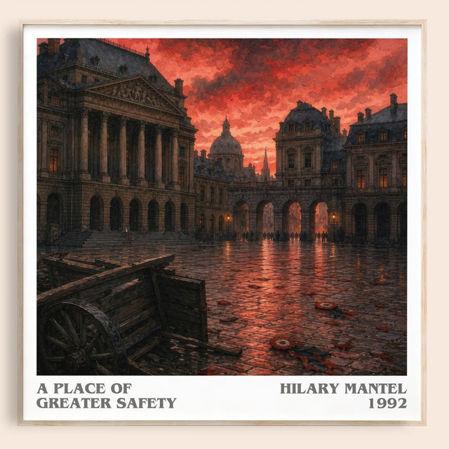 A Place of Greater Safety Literary Art Print by Hilary Mantel