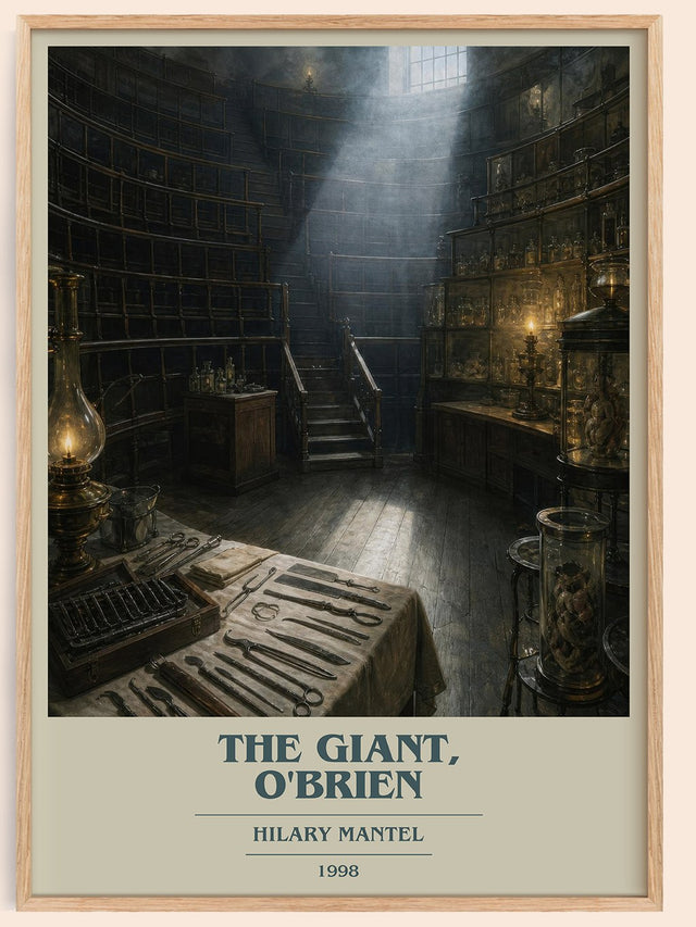 The Giant, O'Brien Book Cover Poster by Hilary Mantel