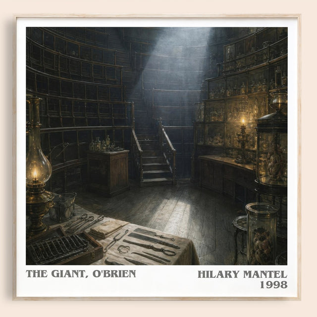 The Giant, O'Brien Literary Art Print by Hilary Mantel