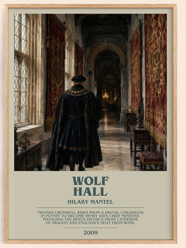 Wolf Hall Bookish Wall Art by Hilary Mantel