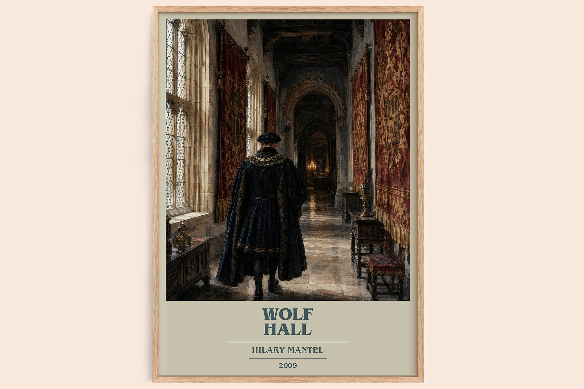 Wolf Hall Book Cover Poster by Hilary Mantel