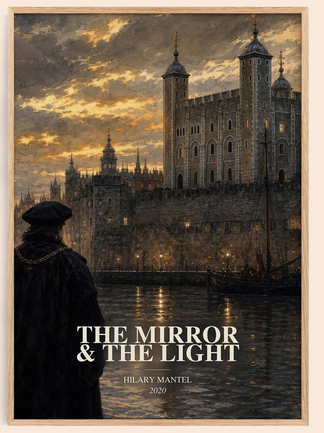 The Mirror & the Light Book Watercolour Illustration by Hilary Mantel