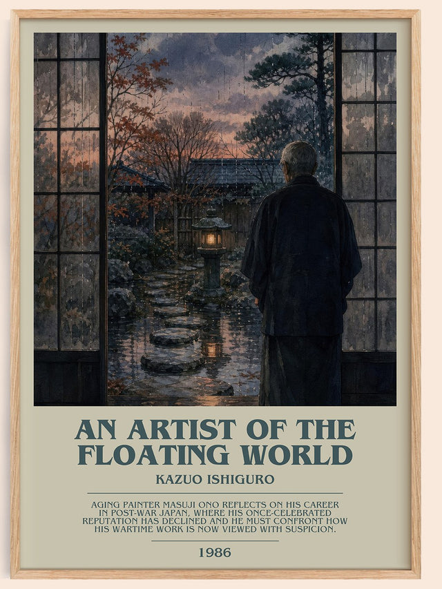 An Artist of the Floating World Bookish Wall Art by Kazuo Ishiguro