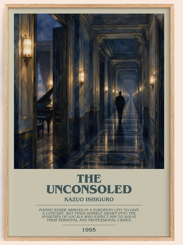The Unconsoled Bookish Wall Art by Kazuo Ishiguro