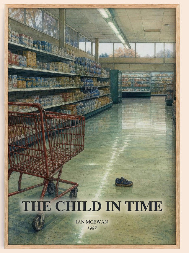 The Child in Time Book Watercolour Illustration by Ian McEwan
