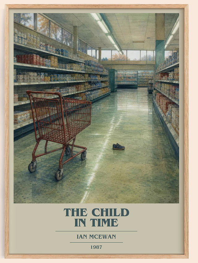 The Child in Time Book Cover Poster by Ian McEwan