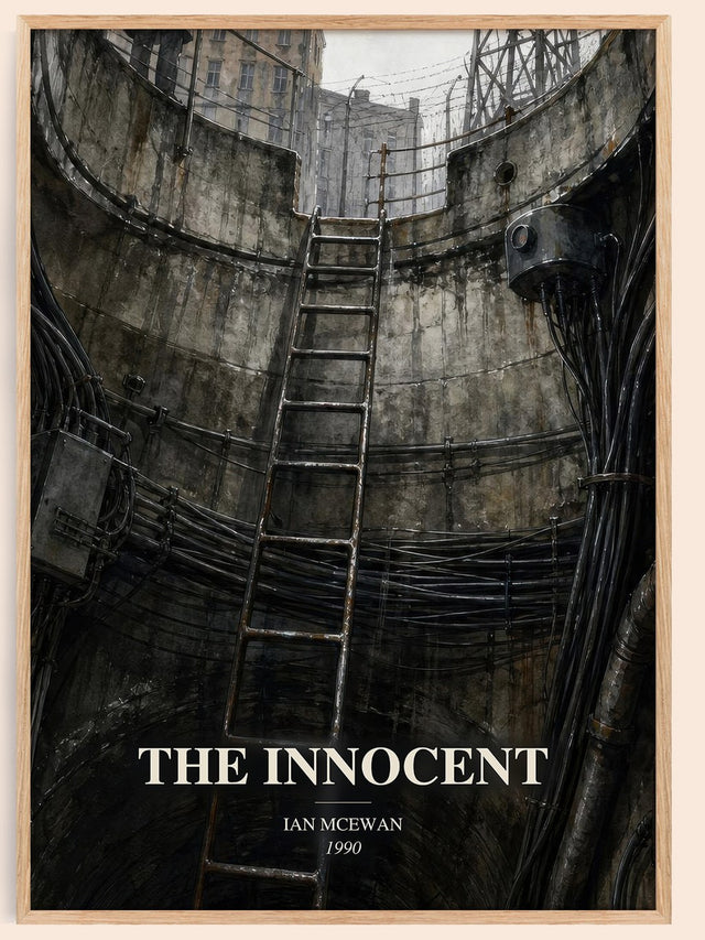 The Innocent Book Watercolour Illustration by Ian McEwan