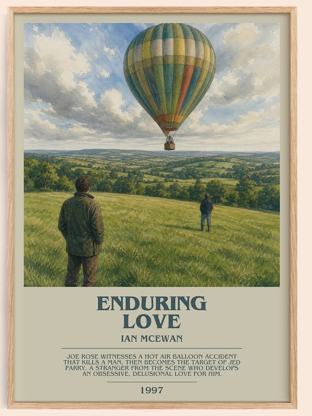Enduring Love Bookish Wall Art by Ian McEwan