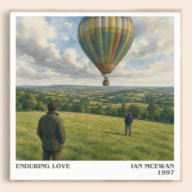 Enduring Love Literary Art Print by Ian McEwan