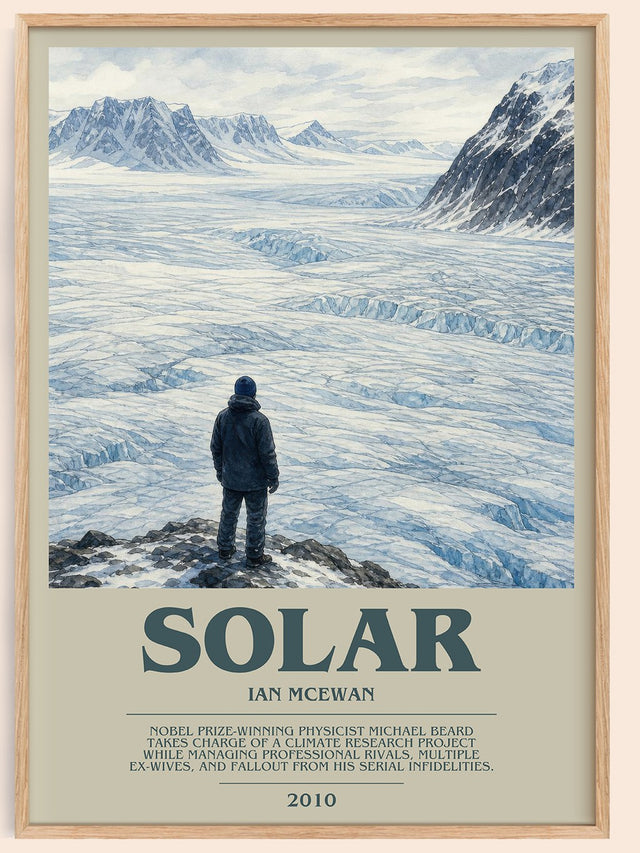Solar Bookish Wall Art by Ian McEwan