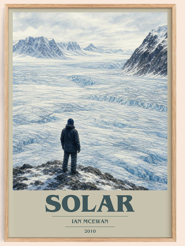 Solar Book Cover Poster by Ian McEwan