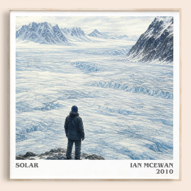 Solar Literary Art Print by Ian McEwan