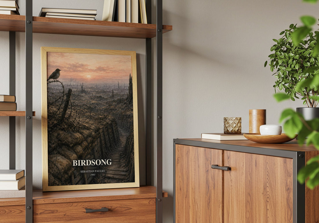 Birdsong book watercolour illustration paper finish options – matte satin gloss