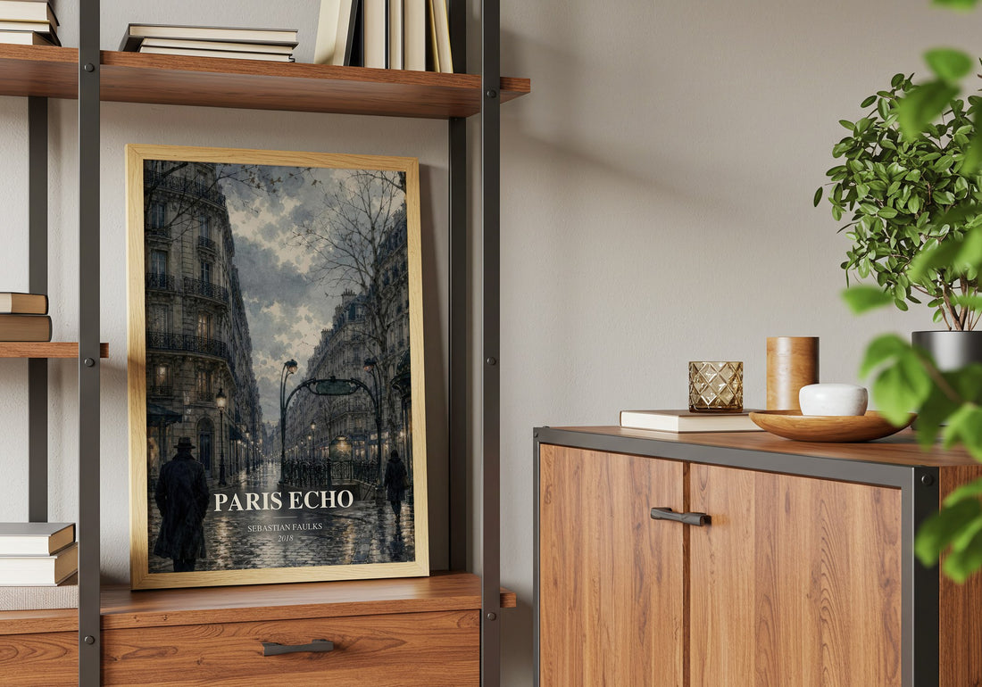Paris Echo book watercolour illustration paper finish options – matte satin gloss