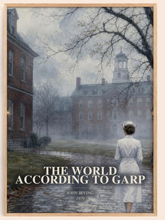 World According to Garp Book Watercolour Illustration by John Irving – image 1