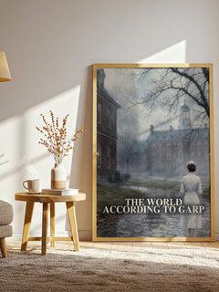 World According to Garp Book Watercolour Illustration by John Irving – image 2