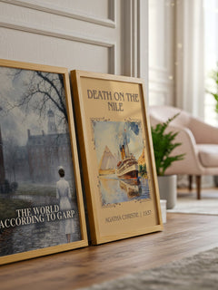 World According to Garp Book Watercolour Illustration by John Irving – image 4