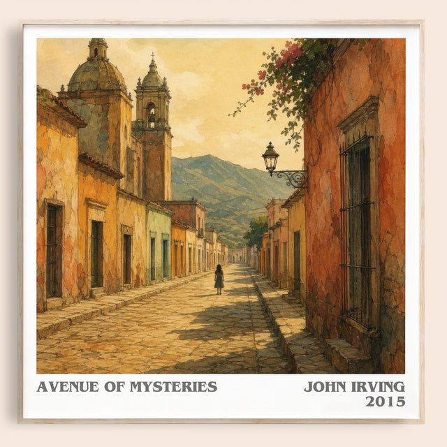 Avenue of Mysteries Literary Art Print by John Irving