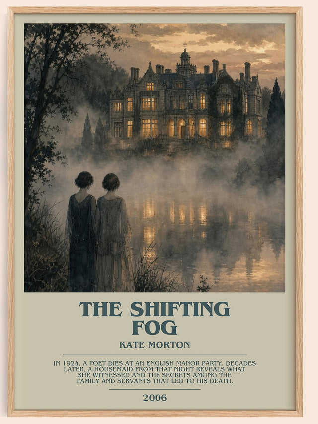 The Shifting Fog Bookish Wall Art by Kate Morton