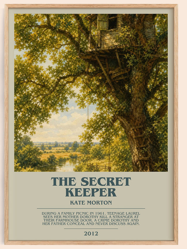 The Secret Keeper Bookish Wall Art by Kate Morton